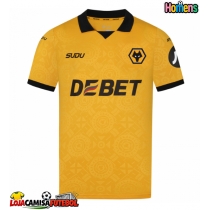 Camisa de Futebol Wolves Joao Gomes #8 Equipamento Principal 2025-26 Manga Curta